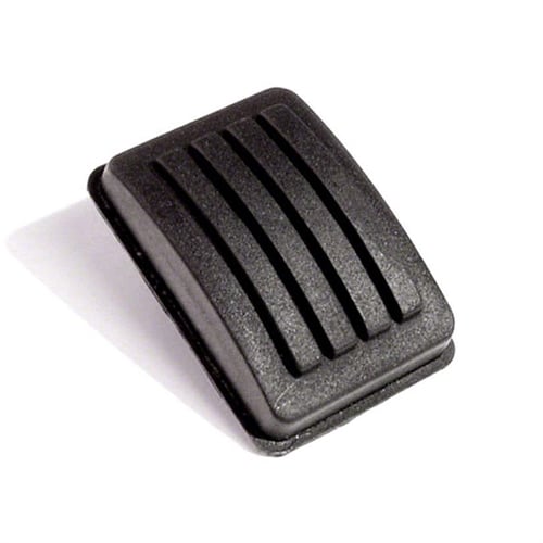 Park Brake Pedal Pad. Your stainless steel bezel fits over this new pad. 1-5/8 In. wide X 2-3/8 In.